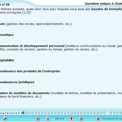 Formations 2012